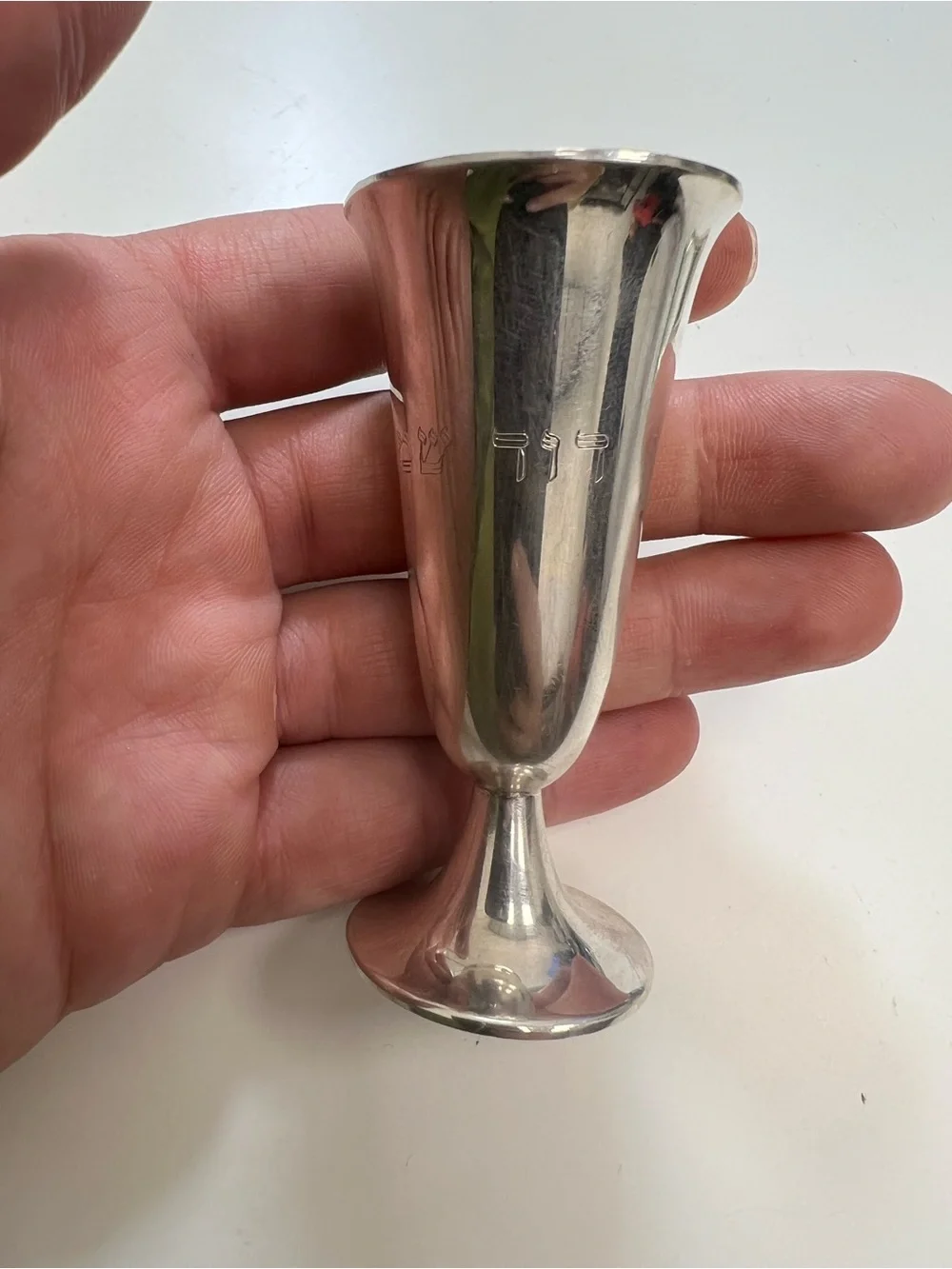 Tiffany & Co sterling silver cordial cup or small Kiddush cup